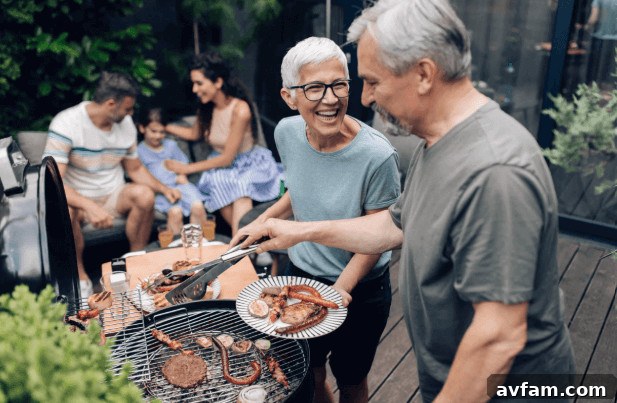 create a safe outdoor space for seniors
