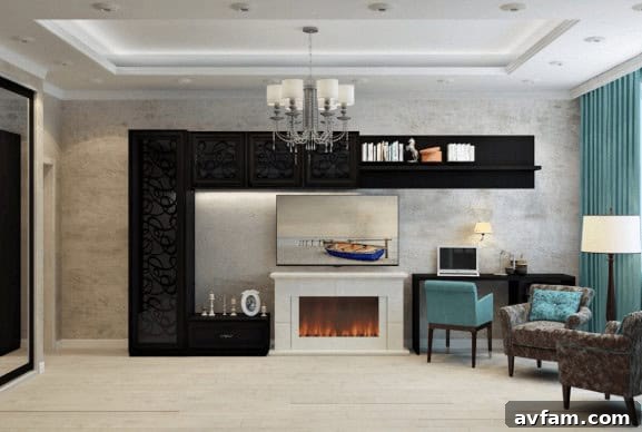 Maximizing Airflow for Enhanced Cooling Efficiency living room with ac