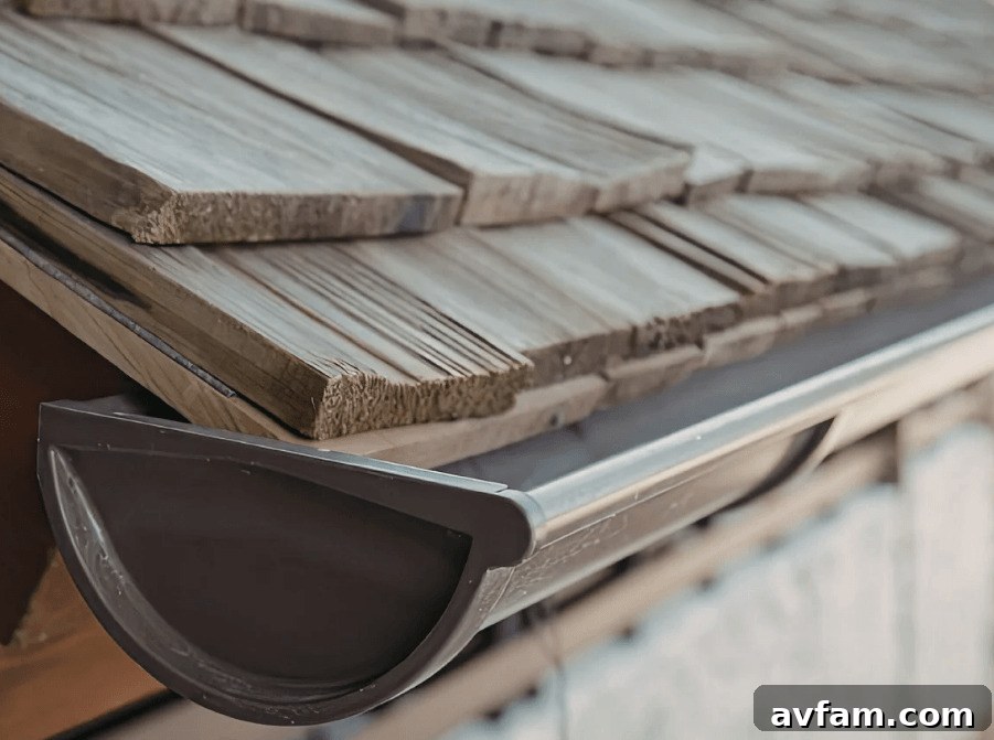 roof gutter