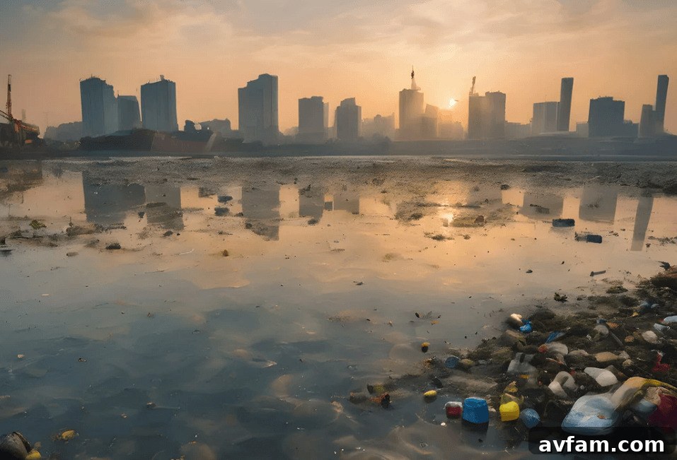 pollution affecting urban environments and homes