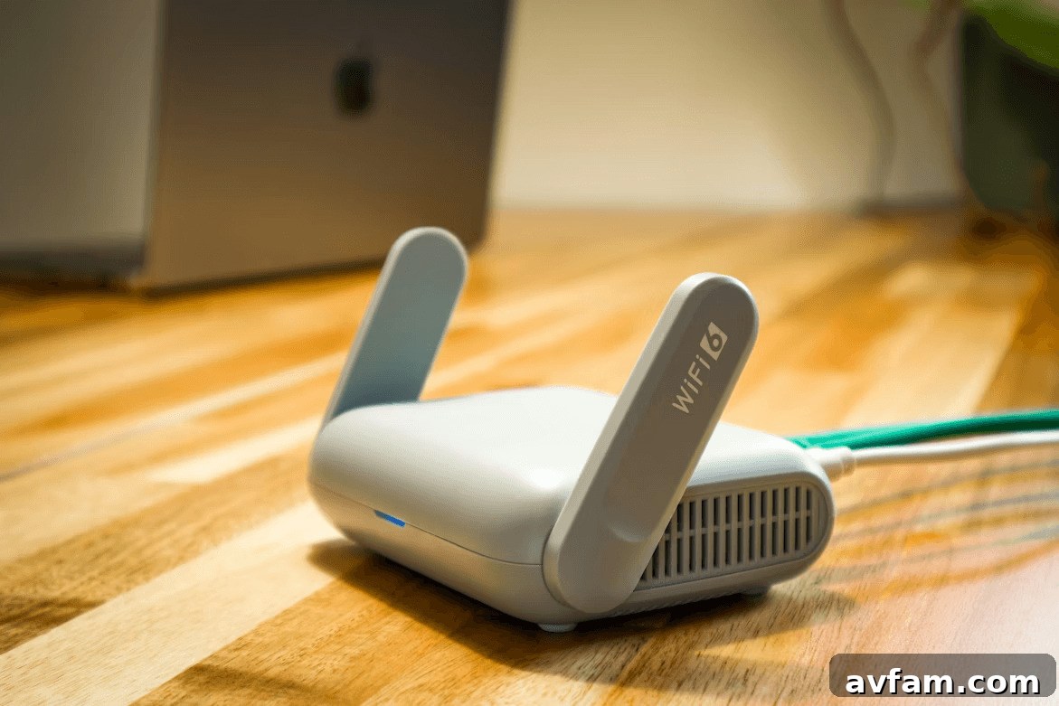White ethernet wall plate and tools on a
