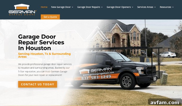 Top 4 Garage Door Repair Services for Houston Homeowners 5 German Garage Doors