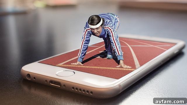 Man in tracksuit using a phone to control smart home