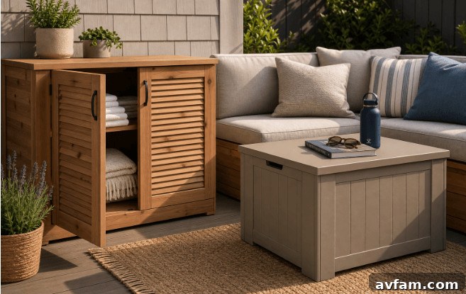 weatherproof storage