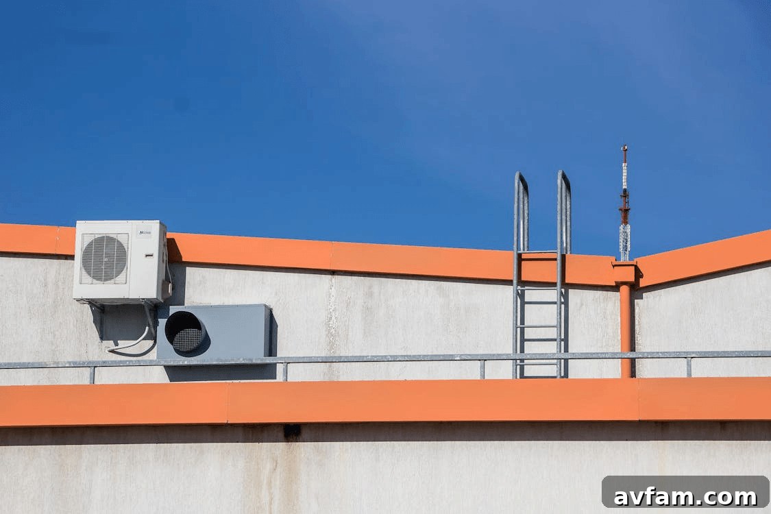A security camera mounted on a wall with