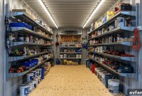 How to Organize Tools, Stock and Materials in a Storage Container