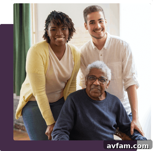 6 Ways Live-In Care Eases Loneliness for Older Adults 3 Older adult and caregiver smiling together, reducing isolation