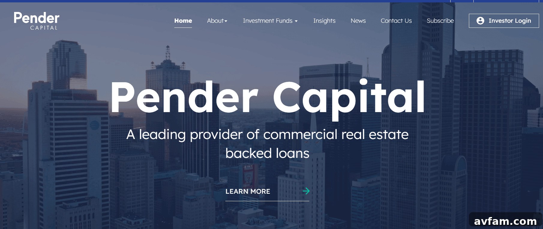 Pender Capital Commercial Real Estate Financing