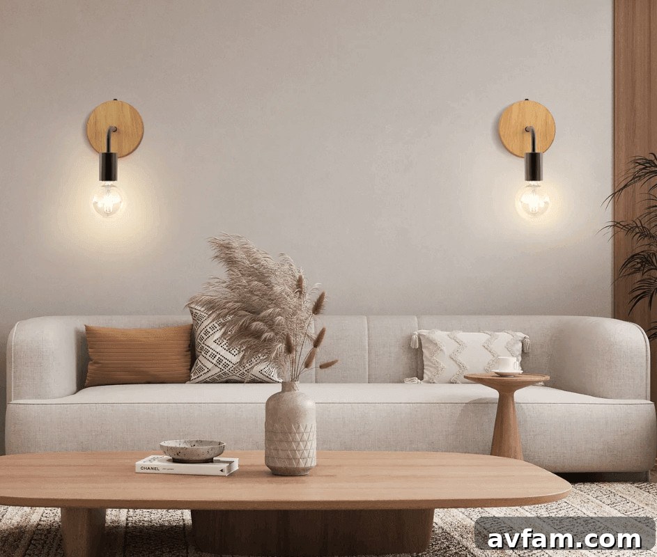 Wall Lights: Placement, Styling Ideas and Practical Tips 3 Wall Lights in the living room