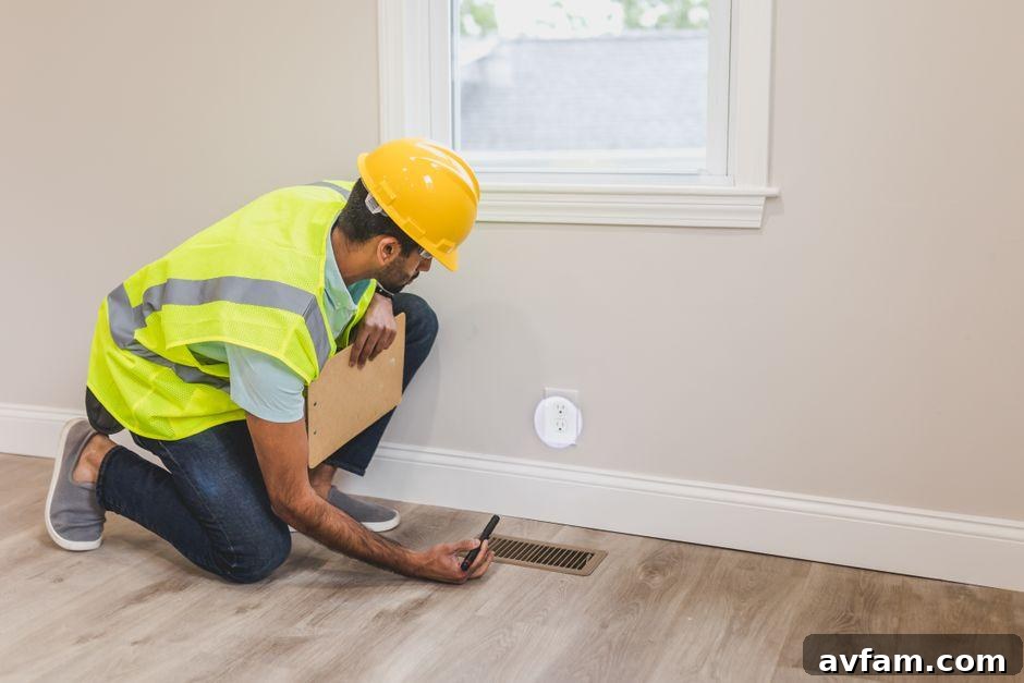 HVAC Maintenance Guide: DIY Tasks vs When to Call a Pro 3 HVAC Maintenance service replacing an HVAC air filter
