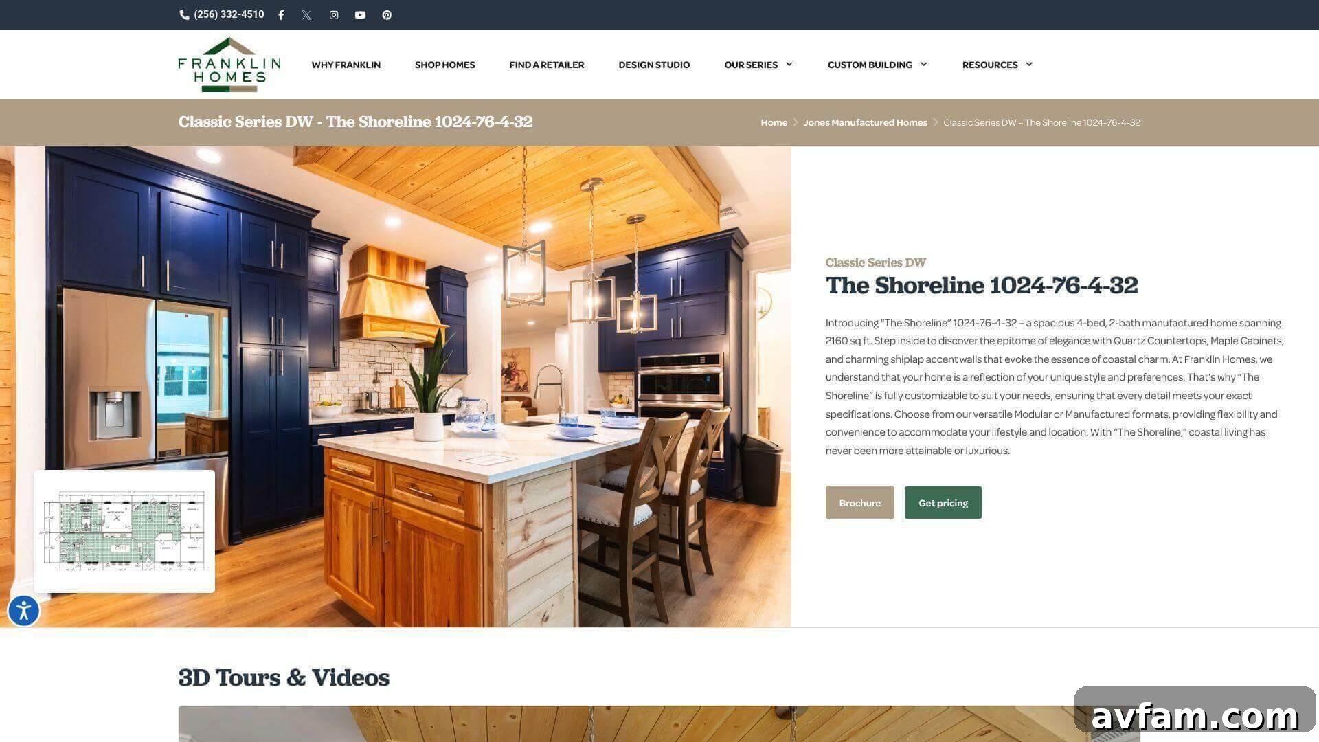 Franklin Homes design