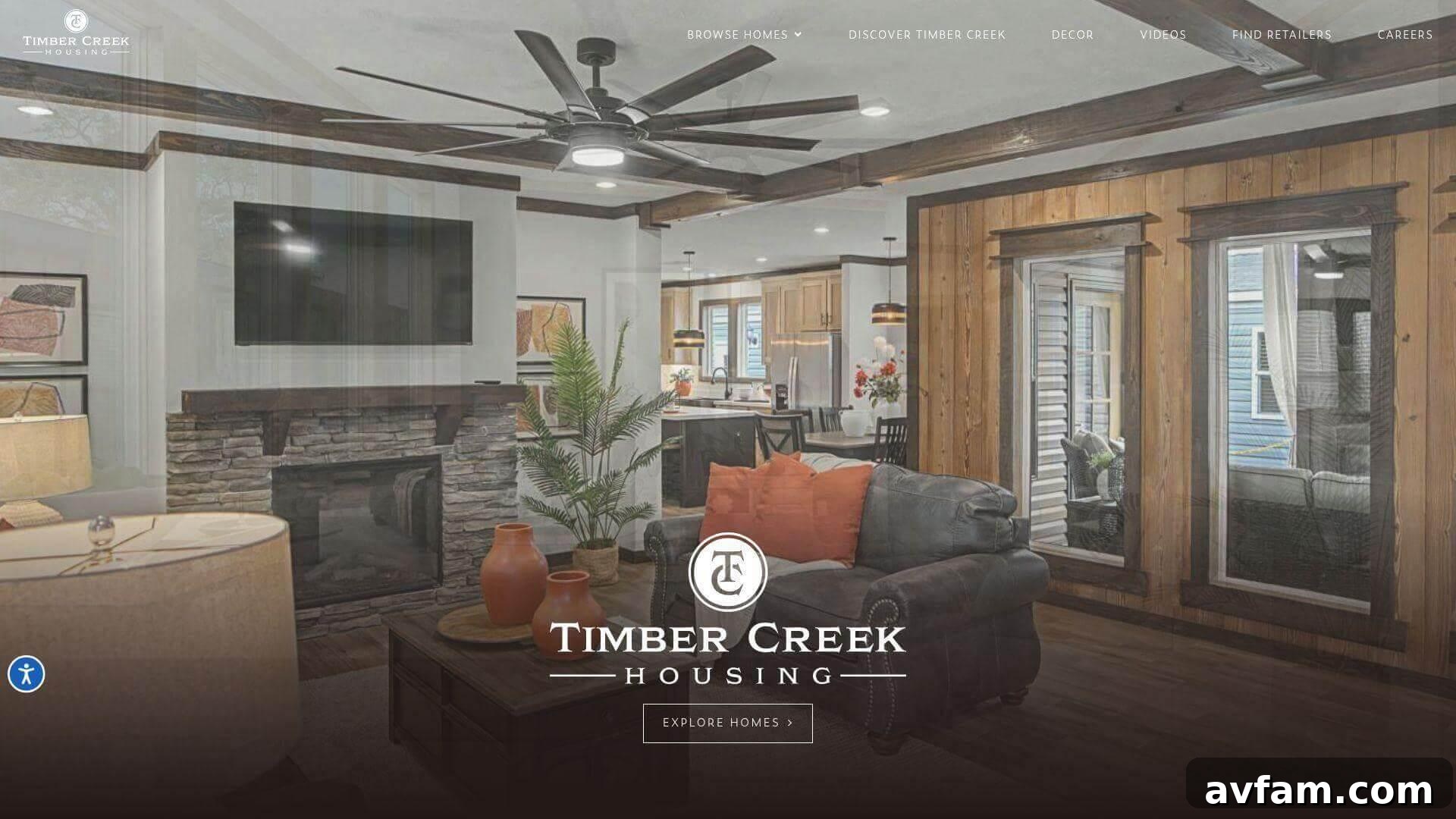 Timber Creek Housing layout