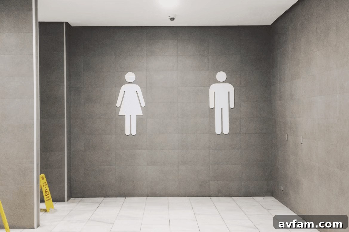 Temporary Restrooms for Construction and Renovation Projects 2 Temporary restroom featuring two wall-mounted ur
