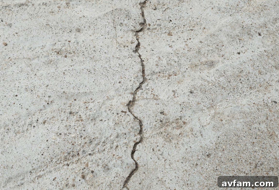 When Is a Foundation Crack Cosmetic