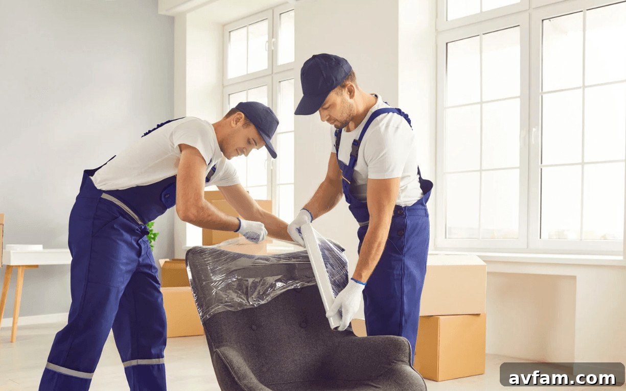Find Reliable Moving Services in Brooklyn for a Smooth Move 2 Two men standing in a room, ready for