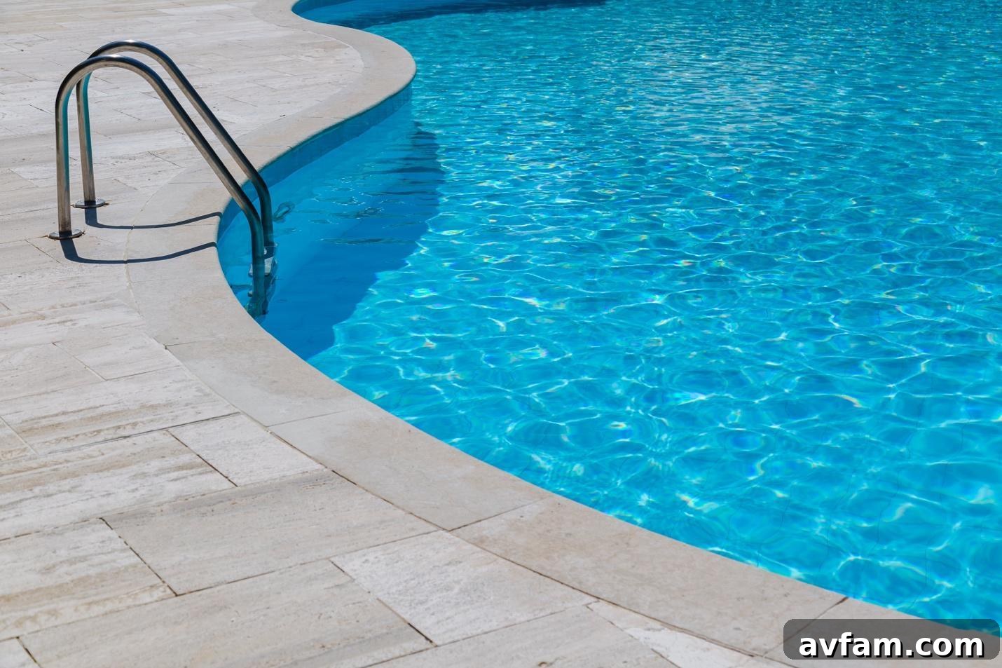 Large swimming pool