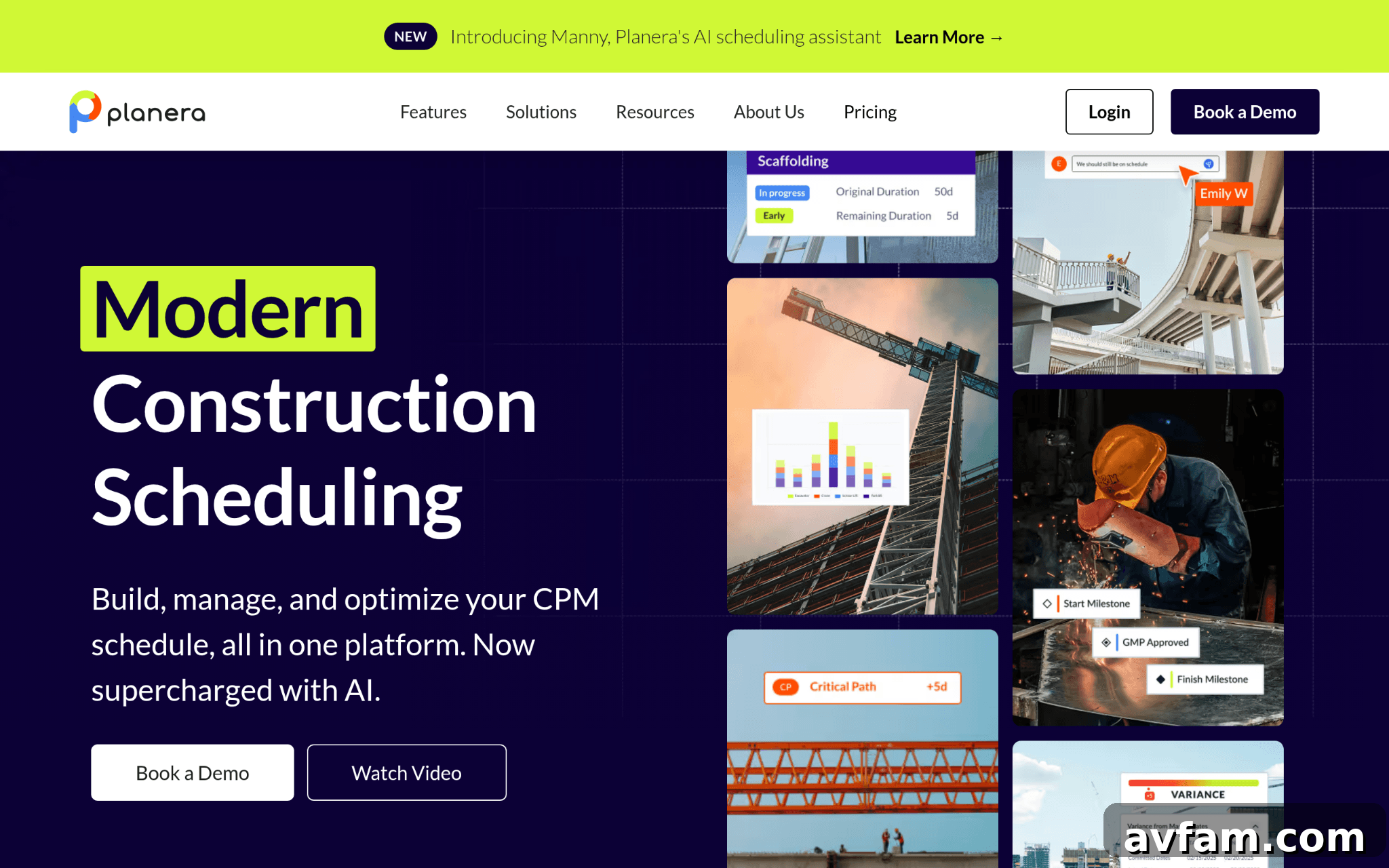 Planera - Best for Construction Project Scheduling and Planning