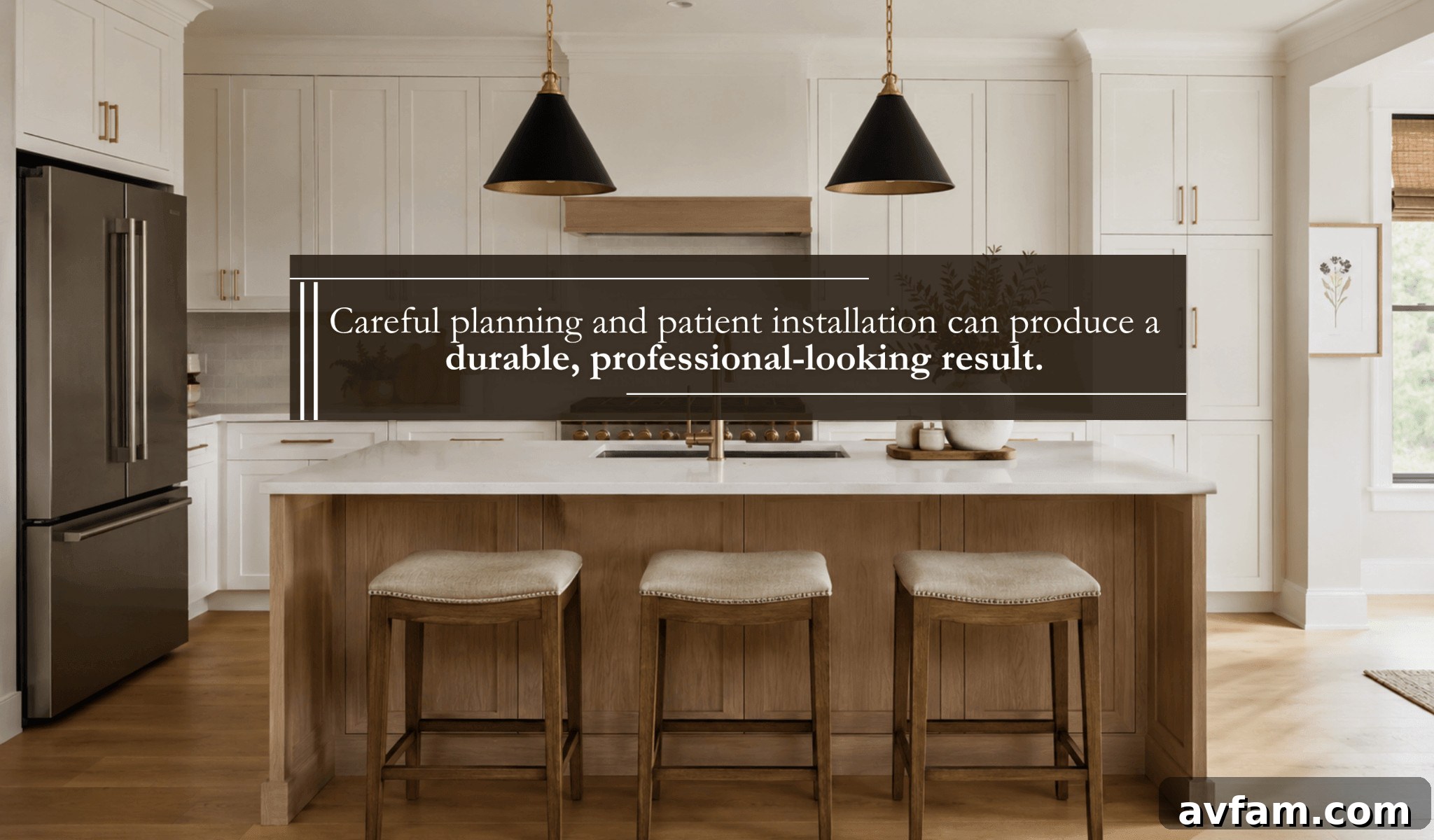 DIY Guide to Installing RTA Wood Kitchen Cabinets 7 planning diy kitchen cabinet installation