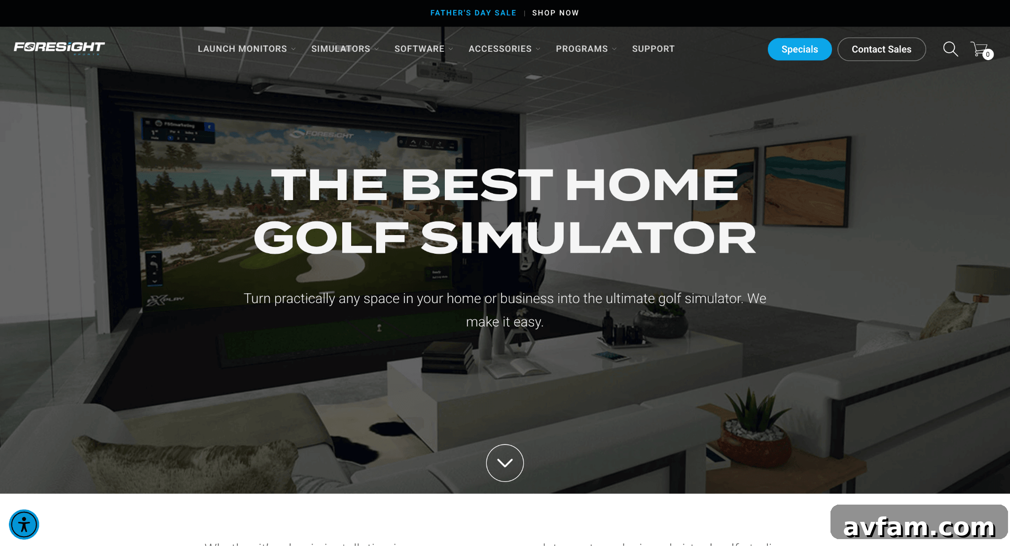 Foresight Sports - Best for Professional Golf Performance Analysis and Residential Simulation Systems
