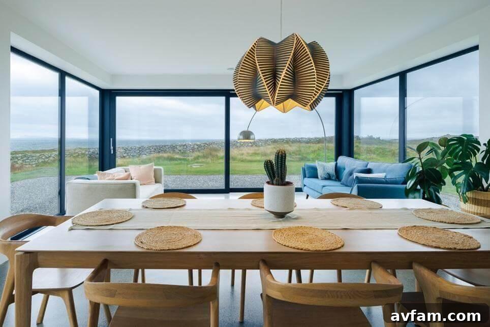 Sliding vs Lift-and-Slide Patio Doors: Which Expands Your Space? 2 Dining room table with place settings near patio doors