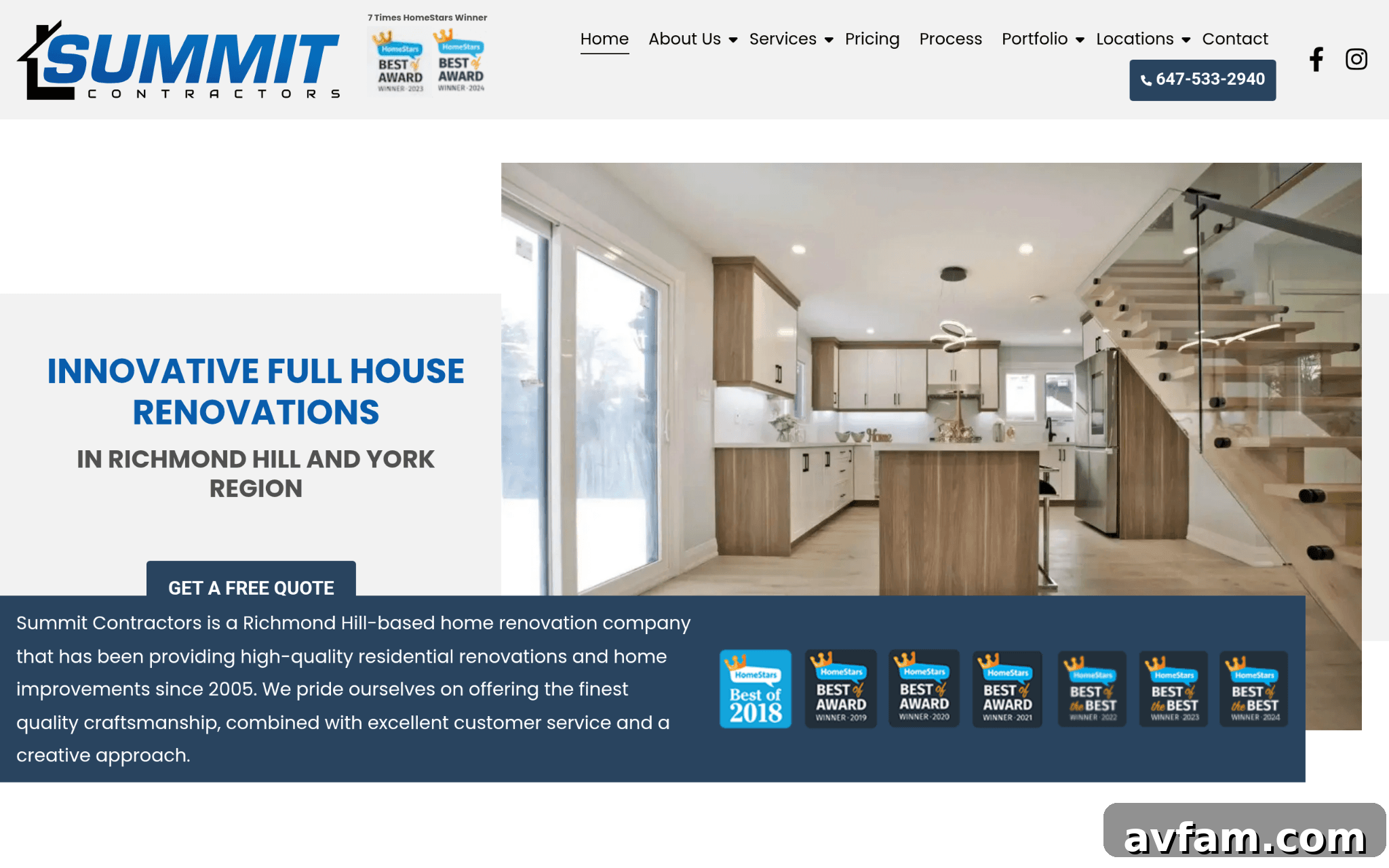 Top Home Renovation Companies in Toronto 2026 4 Summit Contractors - Best for Full-Service Residential Renovations and Kitchen and Bathroom Remodels