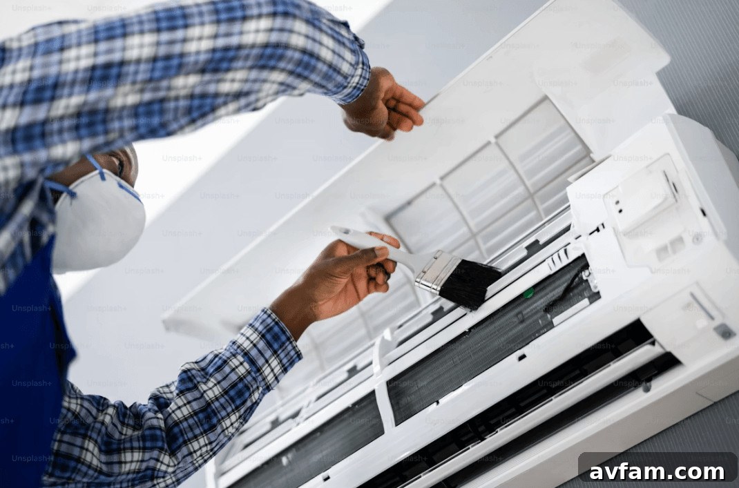 AC needs repair and cleaning