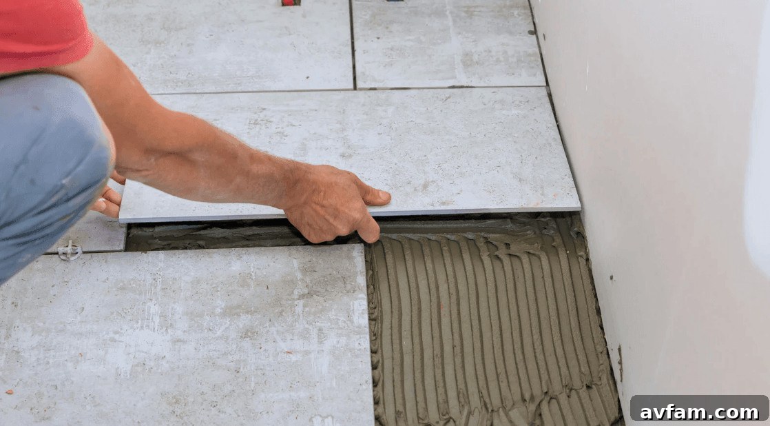 Professional Tile Installer