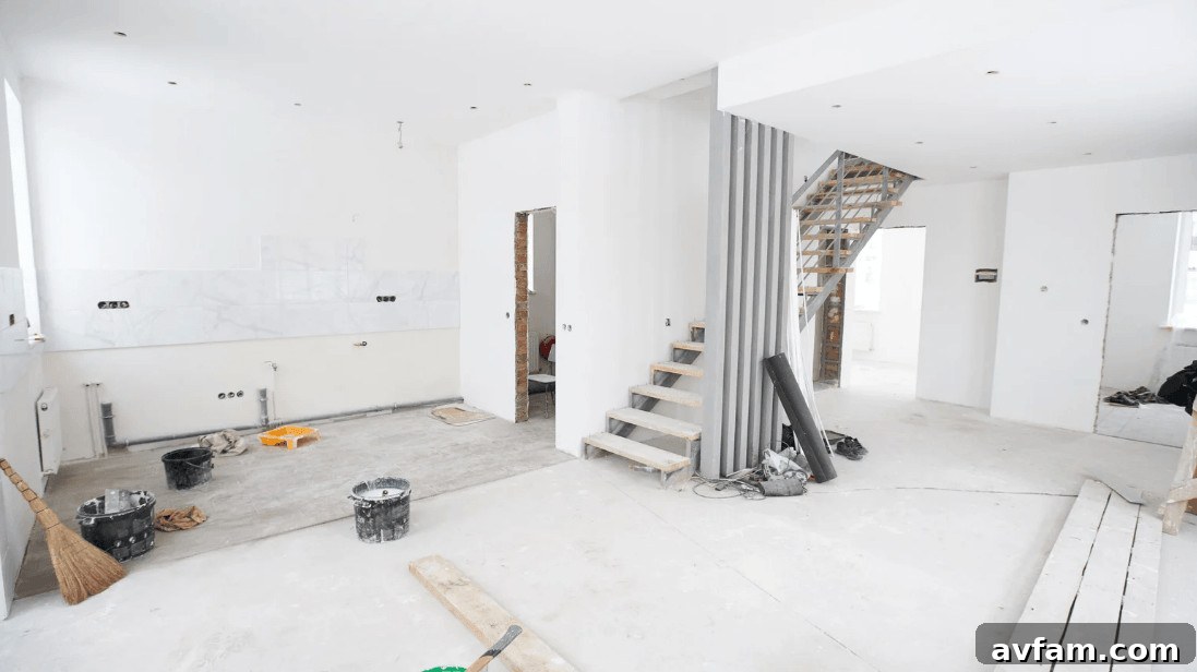 Luxury Renovation Begins