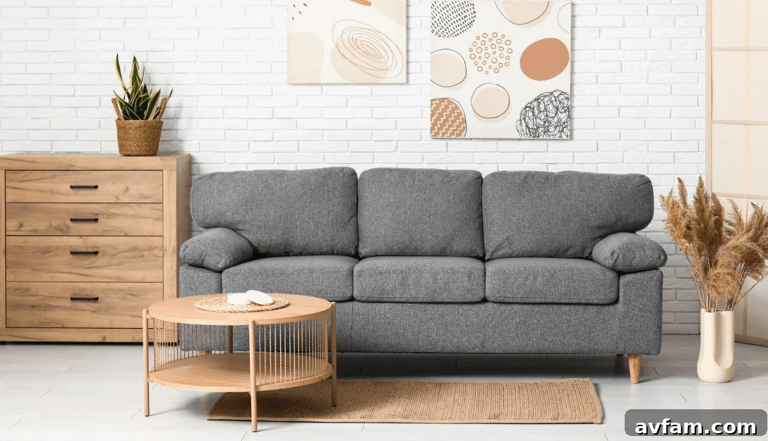 Find the Perfect Sofa for Your Living Room 3 gray sofa