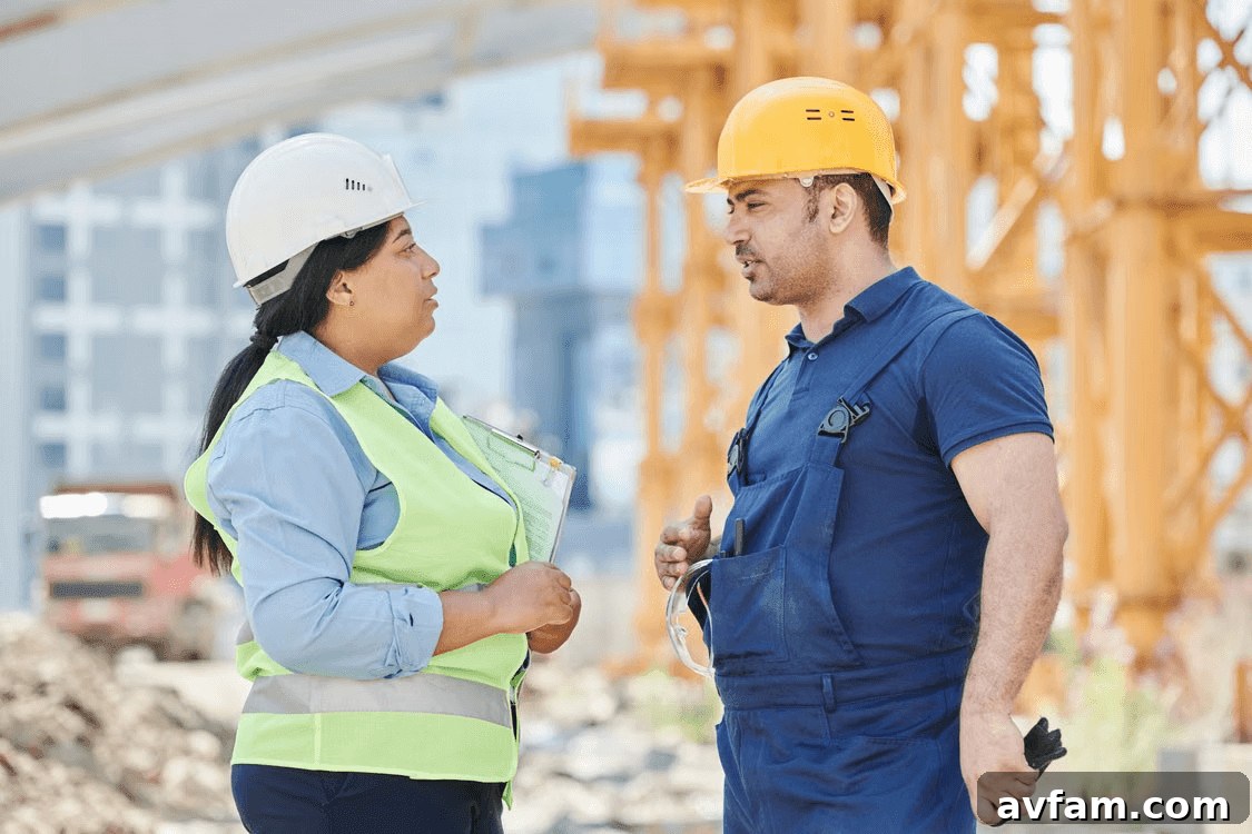 job site crew