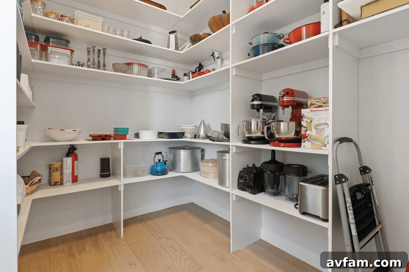 Kitchen Remodel: Design Tips for Inspired Home Cooking 3 Modern kitchen with white shelving, wooden