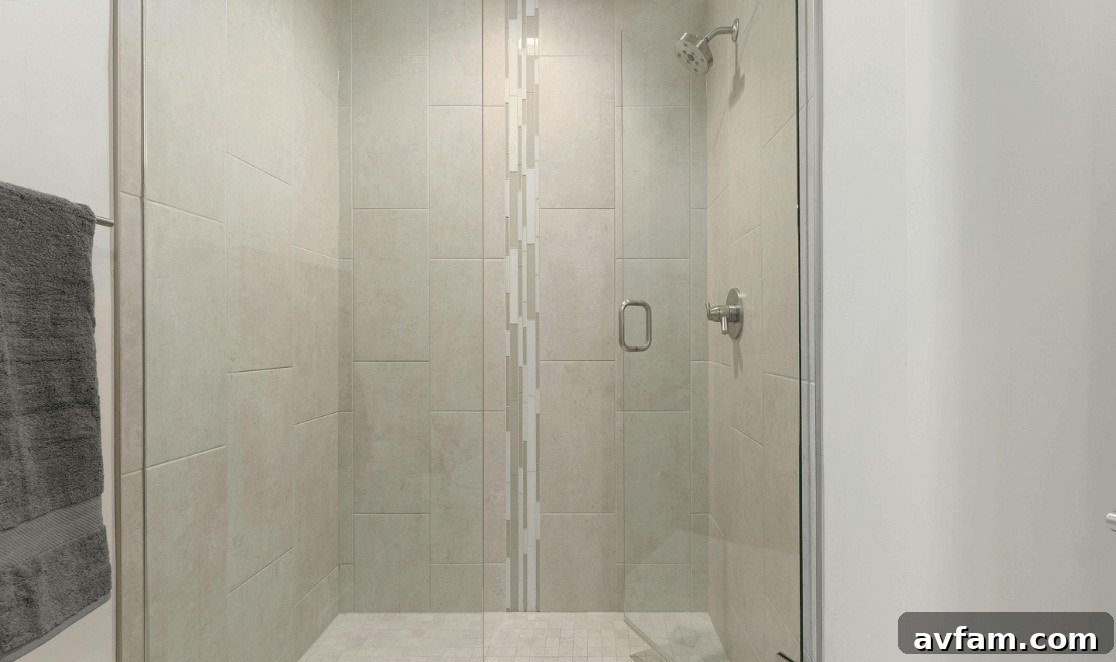Frameless Shower