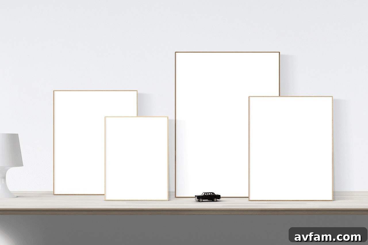 Style Custom Picture Frames to Elevate Your Living Room 3 Style Custom Picture Frames